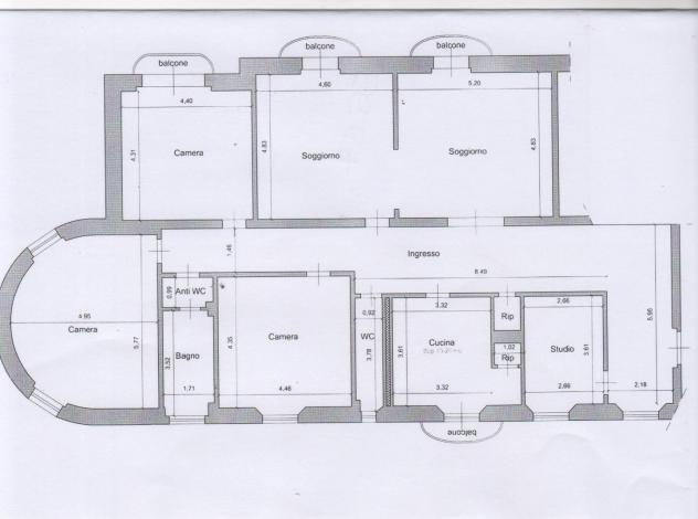 Appartamento in vendita a Livorno 185 mq  Rif: 1067196