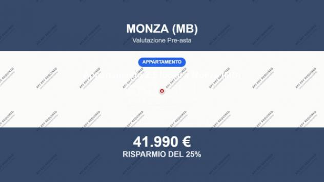 Immobile in asta di 52 m² in vendita a Monza
