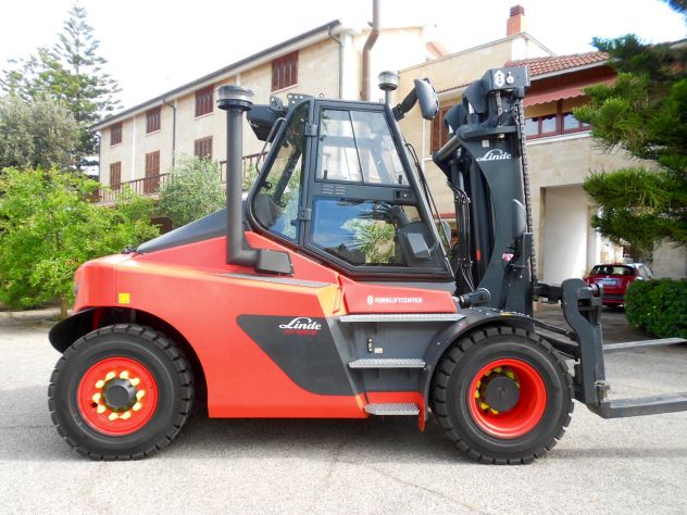 CARRELLO SOLLEVATORE LINDE 120 QL.