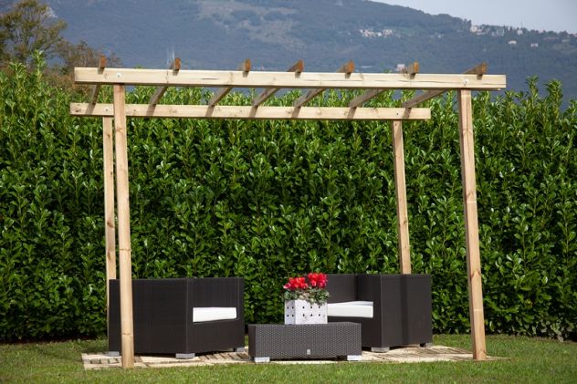 PERGOLA AUTOPORTANTE E PERGOLA ADDOSSATA DISDPONIBILE IN VARIE MISURE. - Foto 4