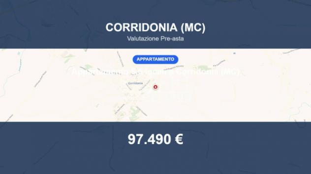 Immobile in asta di 104 m², box auto in vendita a Corridonia