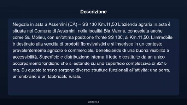 Immobile in asta di 9215 m² in vendita a Assemini - Foto 3