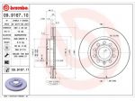 Brembo Disco  Freno 09916711