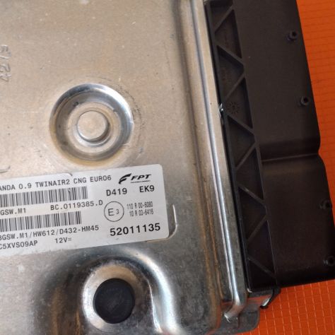 CENTRALINA MOTORE ECU PANDA 0.9 TWIN AIR MARELLI 52011135 8GSW.M1 - Foto 3