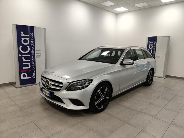 Mercedes-Benz Classe C 220d Sport auto Navi FariLED Pelle Camera+Sensori