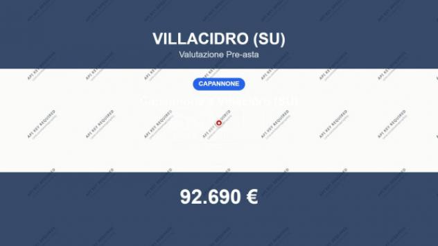 Immobile in asta di 600 m² in vendita a Villacidro