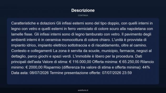 Immobile in asta di 122 m² in vendita a Marano di Napoli - Foto 9