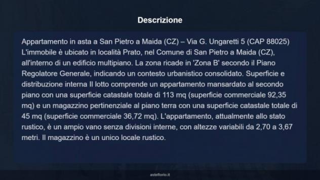 Immobile in asta di 158 m² in vendita a San Pietro a Maida - Foto 4