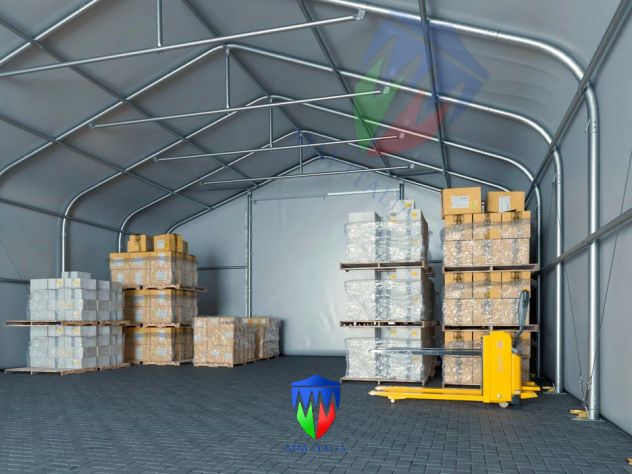 Agritunnel 9 x 32 x 5,38 mt. uso rimessaggio a Rovigo - Foto 9