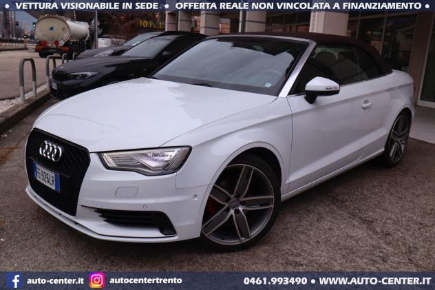 Audi A3 A3 Cabrio 2.0 TDI Stronic Sport *19 PELLE - Foto 2