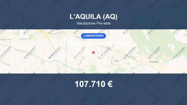 Immobile in asta di 296 m² in vendita a L'Aquila