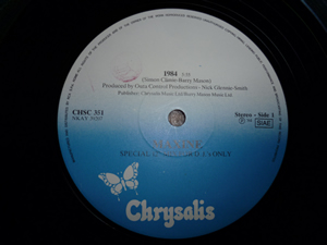 Debbie harry-rush rush/maxine-1984 12'' special mix for d.j only  - Foto 3