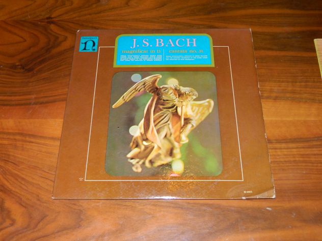 Disco vinile J. S. Bach - Magnificat in D / Cantata no. 51