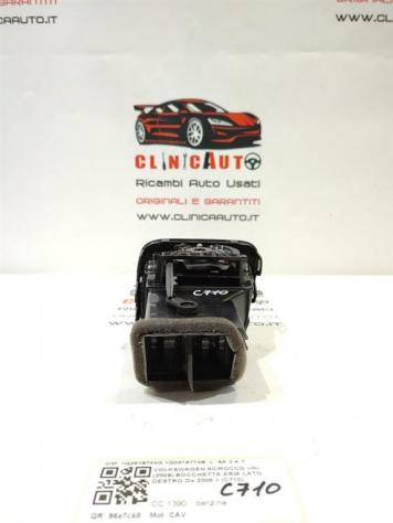 BOCCHETTA ARIA CRUSCOTTO DX VOLKSWAGEN Scirocco Serie (137) 1Q0819704G 1Q0819710B CAV (0814) - Foto 3