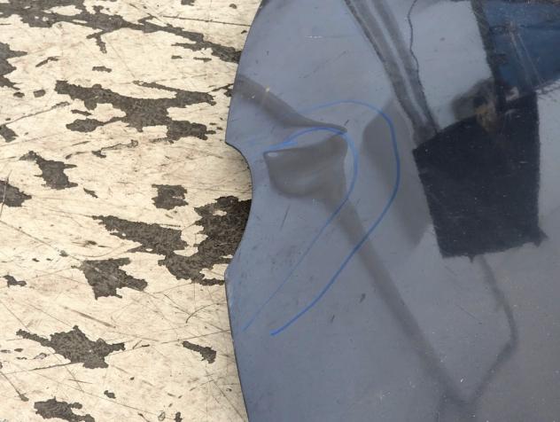 1774791 COFANO ANTERIORE FORD FIESTA 1.2 B 60KW 5M 5P (2008) RICAMBIO USATO AMMACCATO - Foto 10