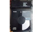 Philips CD-10 Mark II portable cd player, con base alimentazione 220V originale