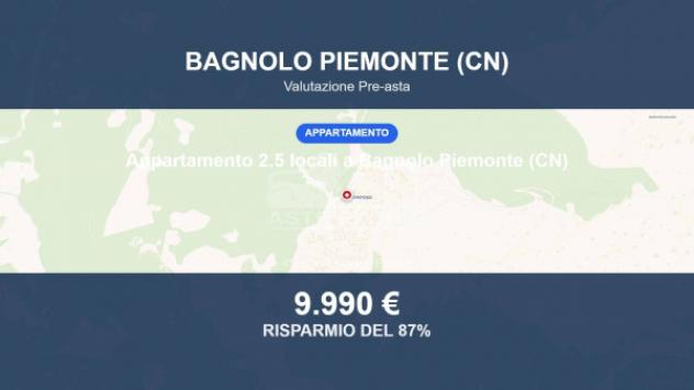 Immobile in asta di 41 m², box auto in vendita a Bagnolo Piemonte