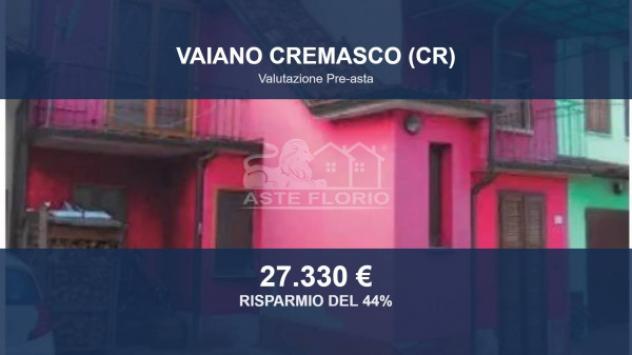 Immobile in asta di 104 m², box auto in vendita a Vaiano Cremasco