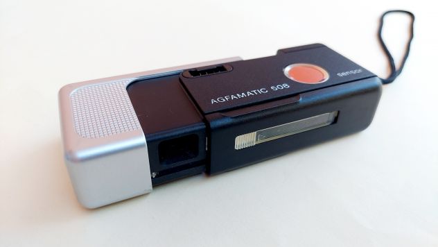 Fotocamera Vintage AGFA AGFAMATIC Pocket 508 con sensore Made in Germany nuova - Foto 6