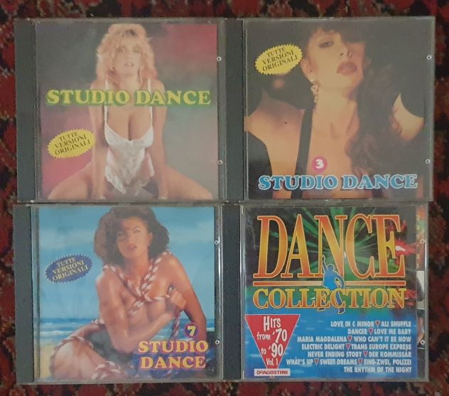 Lotto 4 CD Studio Dance e Dance Collection vol. 1 1995-1996