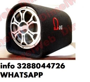 Subwoofer amplificato per impianto stereo hi fi audio auto 600w