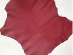 Pelle colore rosso rubino per artigianato