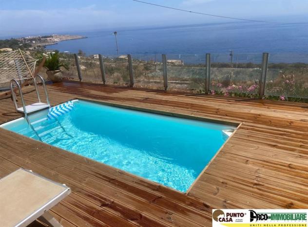 San Vito Lo Capo ,Villa esclusiva, fronte mare con piscina e 3 ettari di terreno - Foto 4