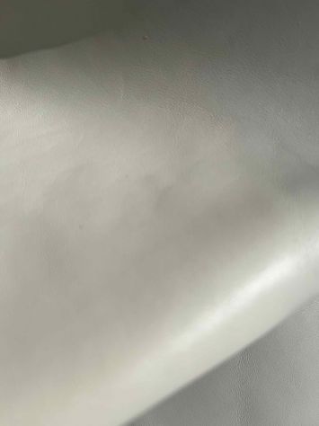 Pellame bianco panna bottalato per creazioni artistiche - Foto 4