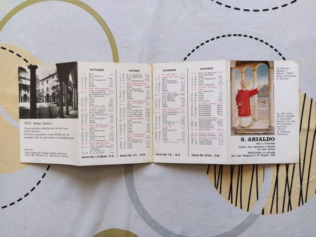 B7 - SANTINI -CALENDARI - Foto 2
