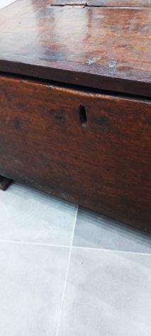 antica cassapanca in legno - Foto 6