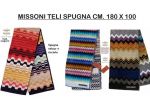 Missoni teli spugna  mare , barca , piscina ecc. 3 modelli cm. 180 x 100