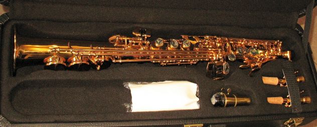 Sax Soprano YAMAHA CUSTOM Style finitura in Oro Galvanico Nuovo (Garanzia) - Foto 8