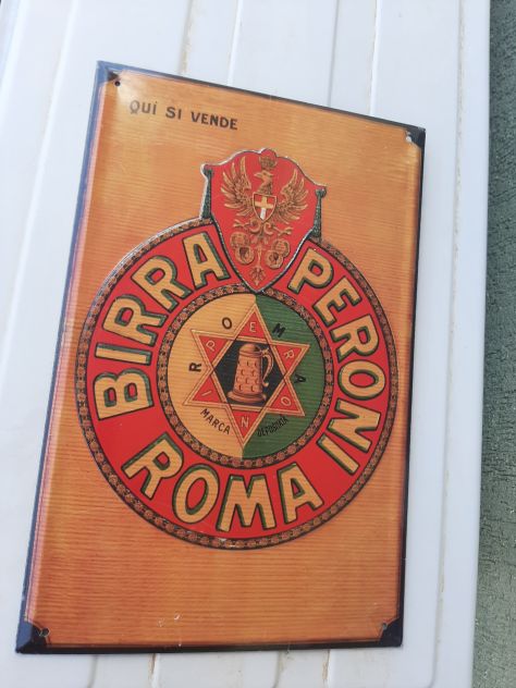 INSEGNA BIRRA PERONI TARGA IN RILIEVO - Foto 5