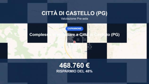 Immobile in asta di 11510 m² in vendita a Città di Castello