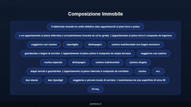 Immobile in asta di 343 m² con più di 5 locali e box auto in vendita a Roma - Foto 11