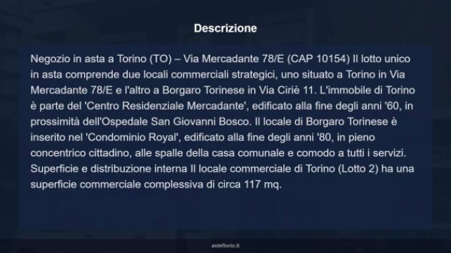 Immobile in asta di 160 m² in vendita a Torino - Foto 5