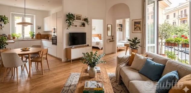 POMEZIA TRILOCALE ARREDATO CON BALCONE