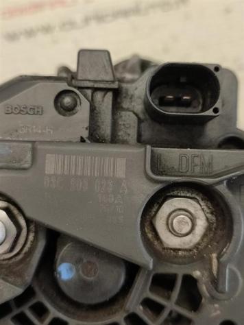 ALTERNATORE VOLKSWAGEN Scirocco Serie (137) 03C903023A CAV benzina 1390 (0814) - Foto 3