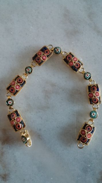 BRACCIALE A MICRO MOSAICO VENEZIANO - Foto 2