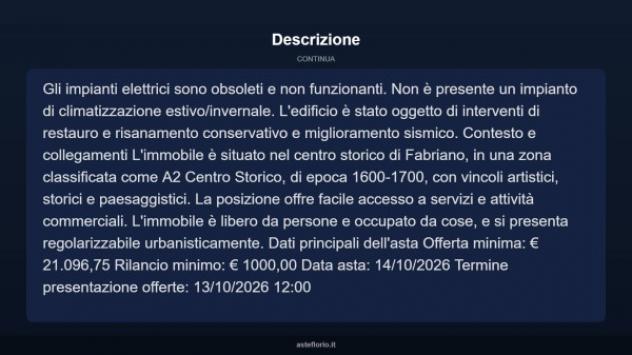 Immobile in asta di 109 m² in vendita a Fabriano - Foto 13