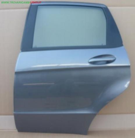 PORTA POST.S. GRIGIO MEDIO MET. C/ALZ. MAN E SERR. 999-U62560 Carrozzeria  Lamierati esterni  Porte  Porta post. sx. MERCEDES - Classe A - 01-10-2004