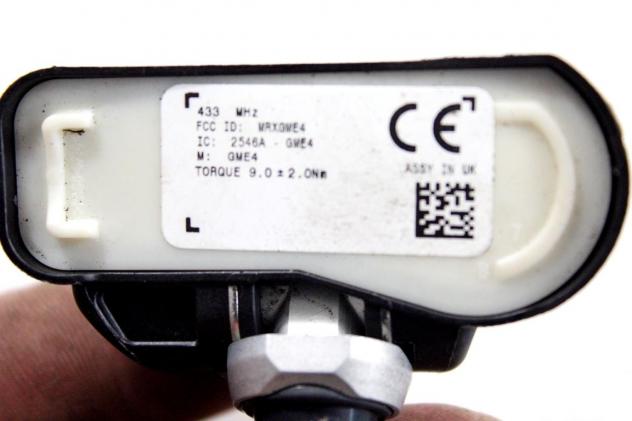 13598775 SENSORE DI PRESSIONE DEL PNEUMATICO OPEL ASTRA J 1.6 D 100KW 6M 5P (2015) RICAMBIO USATO - Foto 6