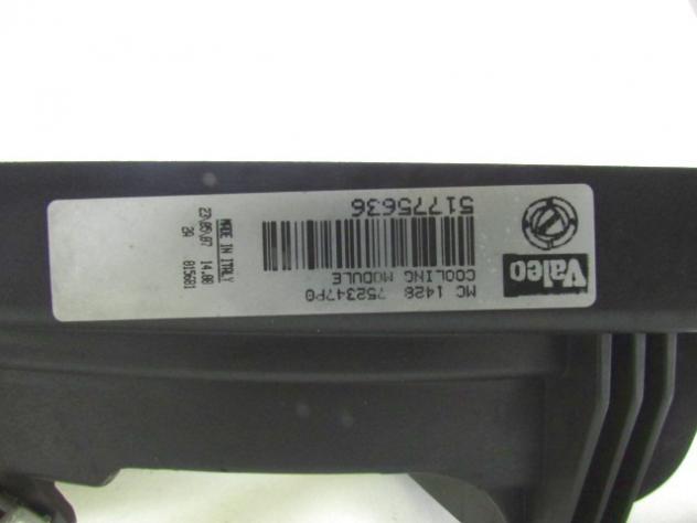 51775636 ELETTROVENTOLA FIAT CROMA 1.9 D 110KW 6M 5P (2007) RICAMBIO USATO 51770418 - Foto 2