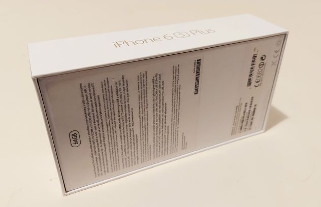 Scatola vuota originale iPhone 6S Plus 64GB completa di libretto come nuova - Foto 3