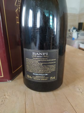 BRUT BANFI - VECCHIA BOTIGLIA - Foto 3