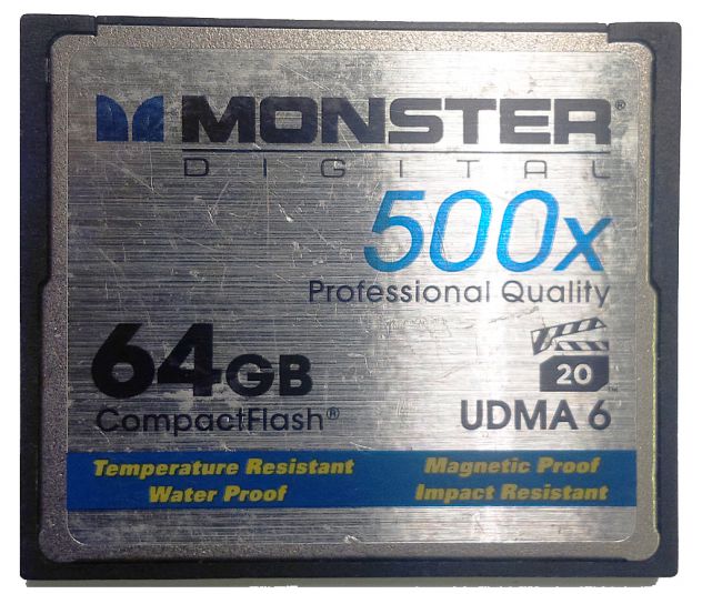 CFA-0064-605, Compact Flash Monster 64GB (stock 2) - Foto 2