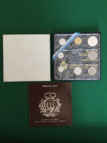 Monete repubblica san marino - serie divisionale 1973 fdc - Foto 5