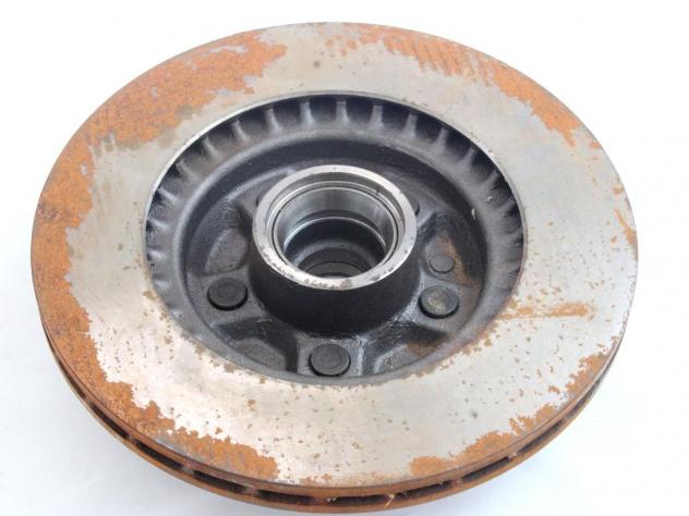 1330835 DISCO FRENO ANTERIORE BREMBO VOLVO 760 2.4 D 82KW (1982) RICAMBIO USATO 09306510 - Foto 5