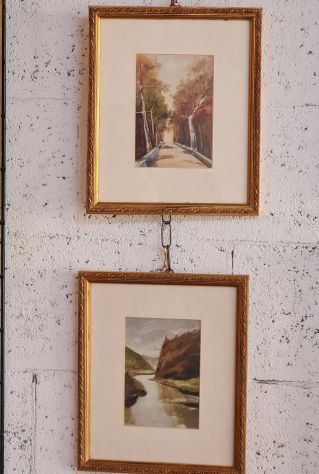 Collezione n° 15 quadri vintage , tecniche e soggetti vari - Foto 5