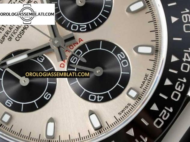 Rolex Replica DAYTONA 116519 1:1 BEST EDITION QUADRANTE GRIGIO SU CINTURINO IN GOMMA OYSTERFLEX SA4130 - Foto 12